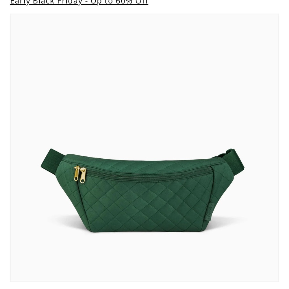 Quilted Fanny Pack - Side Release Buckle Original